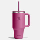 32oz All Around Travel Tumbler כוס שתיה עם ידית צד וקש